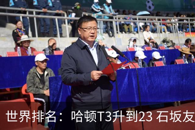 世界排名：哈顿T3升到23 石坂友宏日巡首胜412位